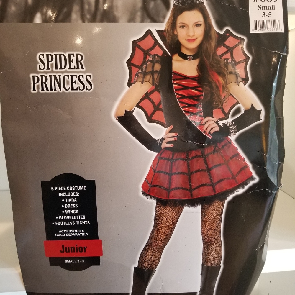 Dark princess (spider/vampire) costume - juniors